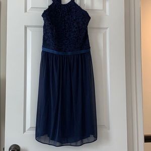 Navy Blue bridesmaid dress